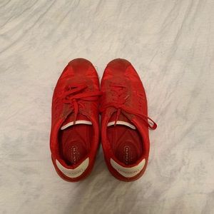 SALE🎉 COACH Red Sneakers